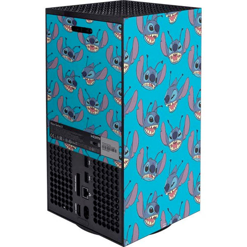 Disney Lilo and Stitch Face Expression Pattern Xbox Series X Bundle Skin